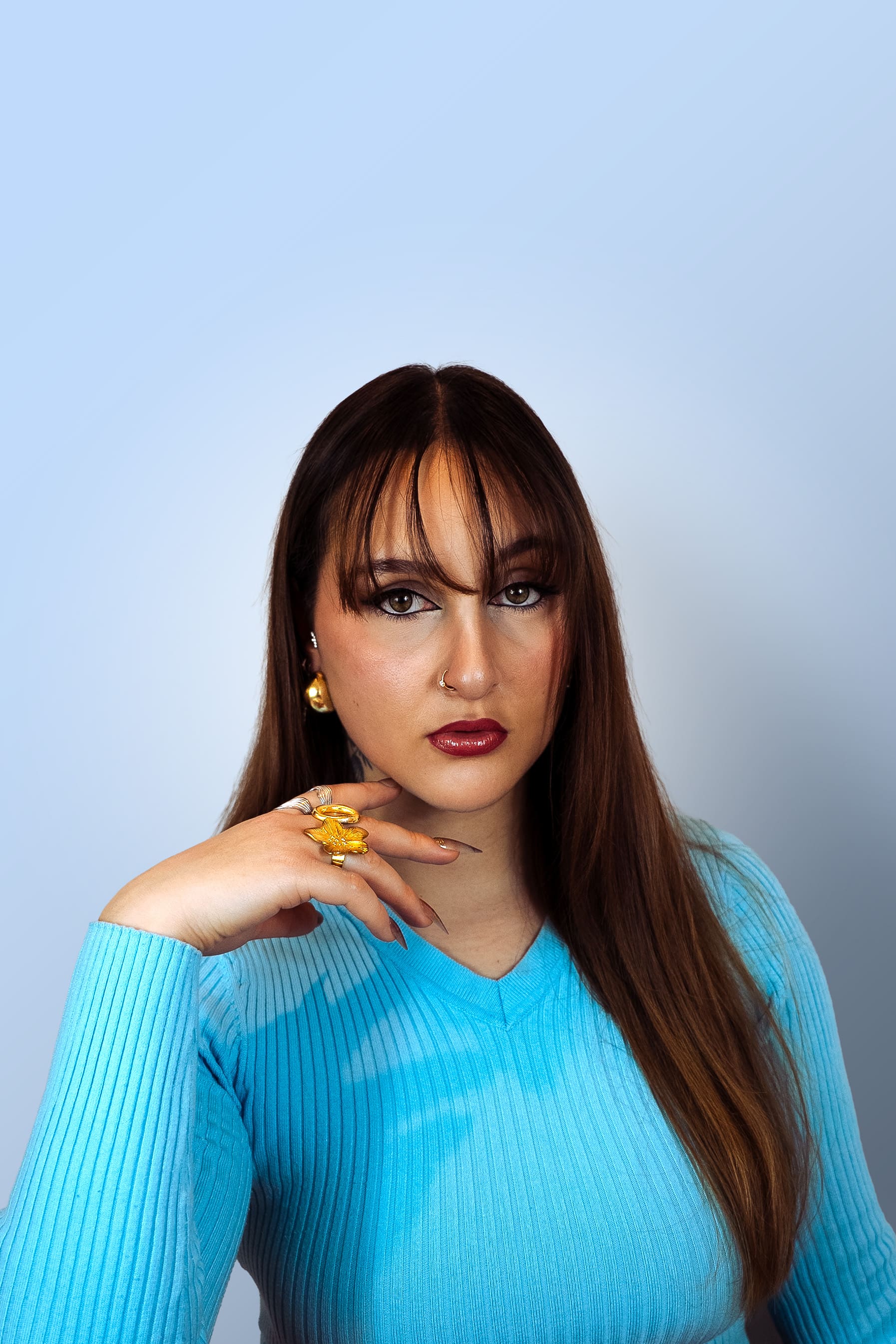 photographie studio femme fatale lumineuse portrait professionnel chambéry grenoble